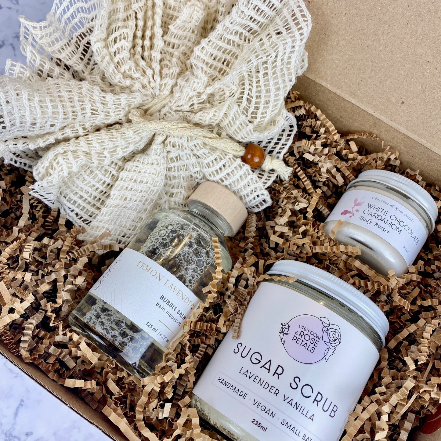 Gift Box "Spa Day" - Natural Skin Care and Bubble Bath