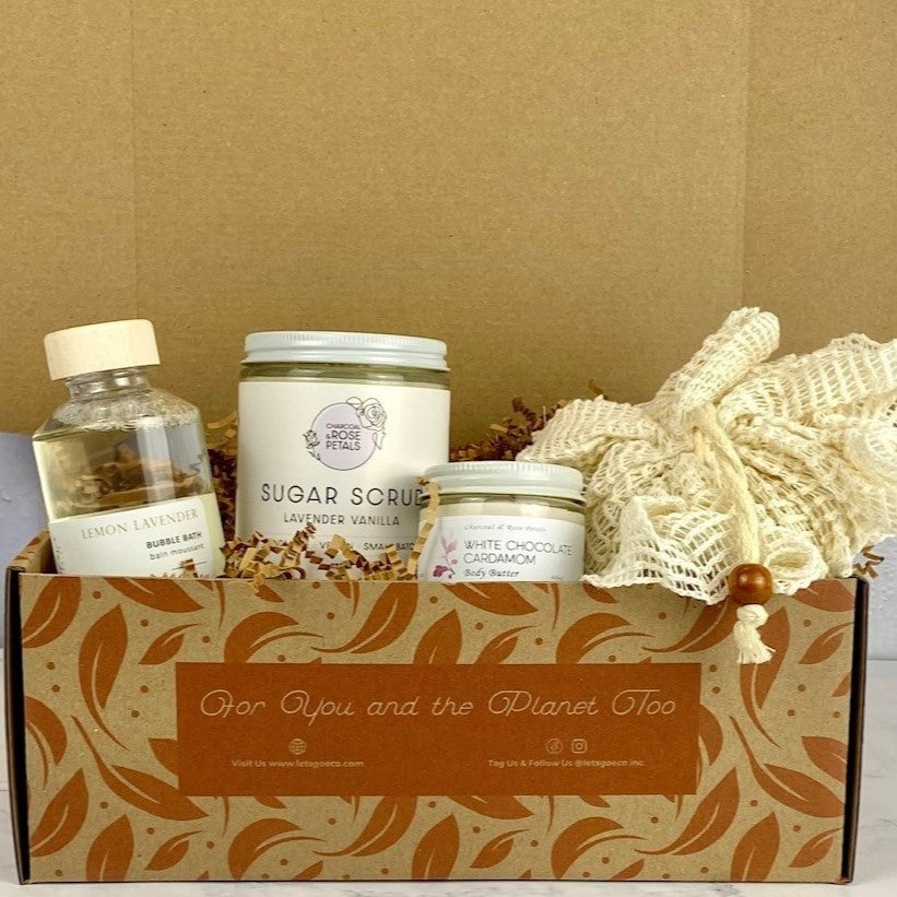 Gift Box "Spa Day" - Natural Skin Care and Bubble Bath