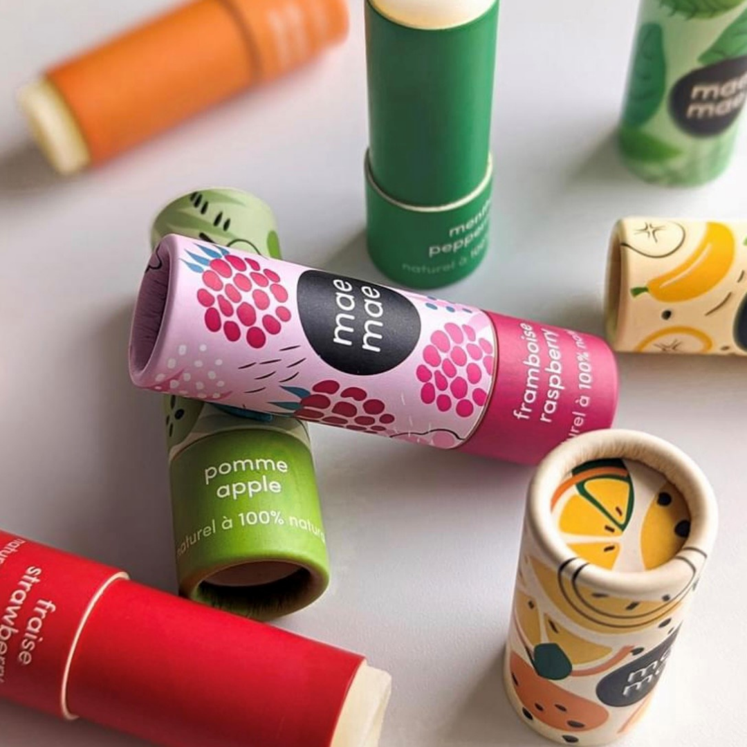 Natural Lip Balm - Paper Tube