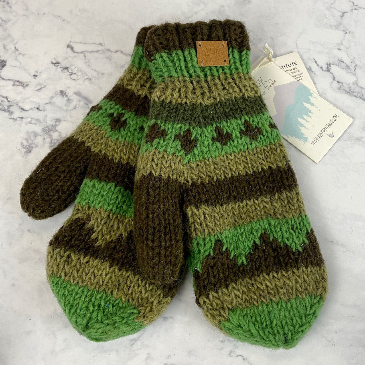 Wool Mittens - Handknit & Fair Trade
