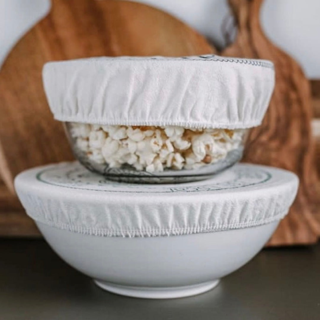 Fabric Bowl Covers - Certified Organic Cotton