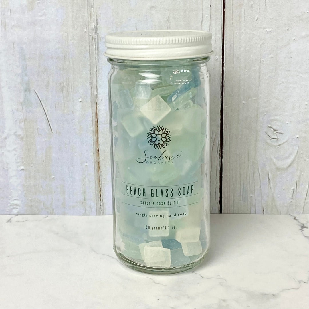 Aqua Beach Glass Natural Soap