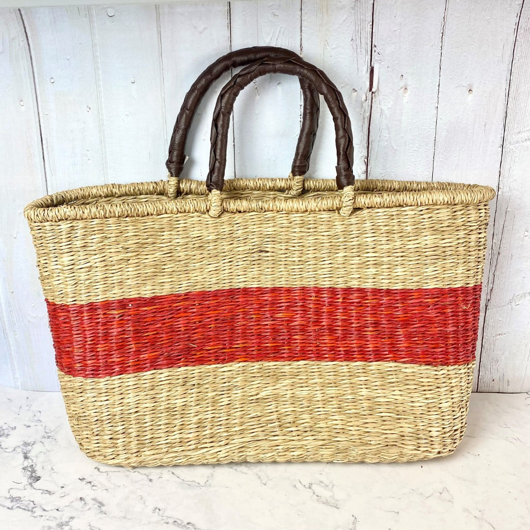 Seagrass Tote Bag - Handmade + Fair Trade