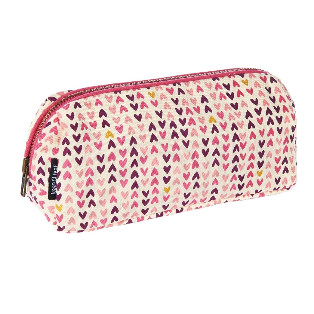 Make Up Bag/Pencil Case - GOTS Organic Cotton