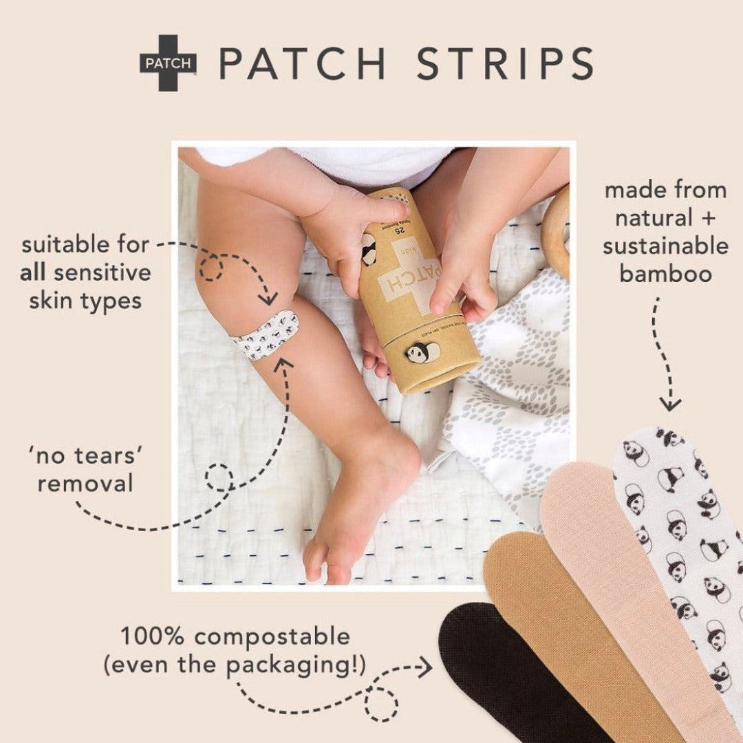 Patch Strips - Plastic free + Biodegradable