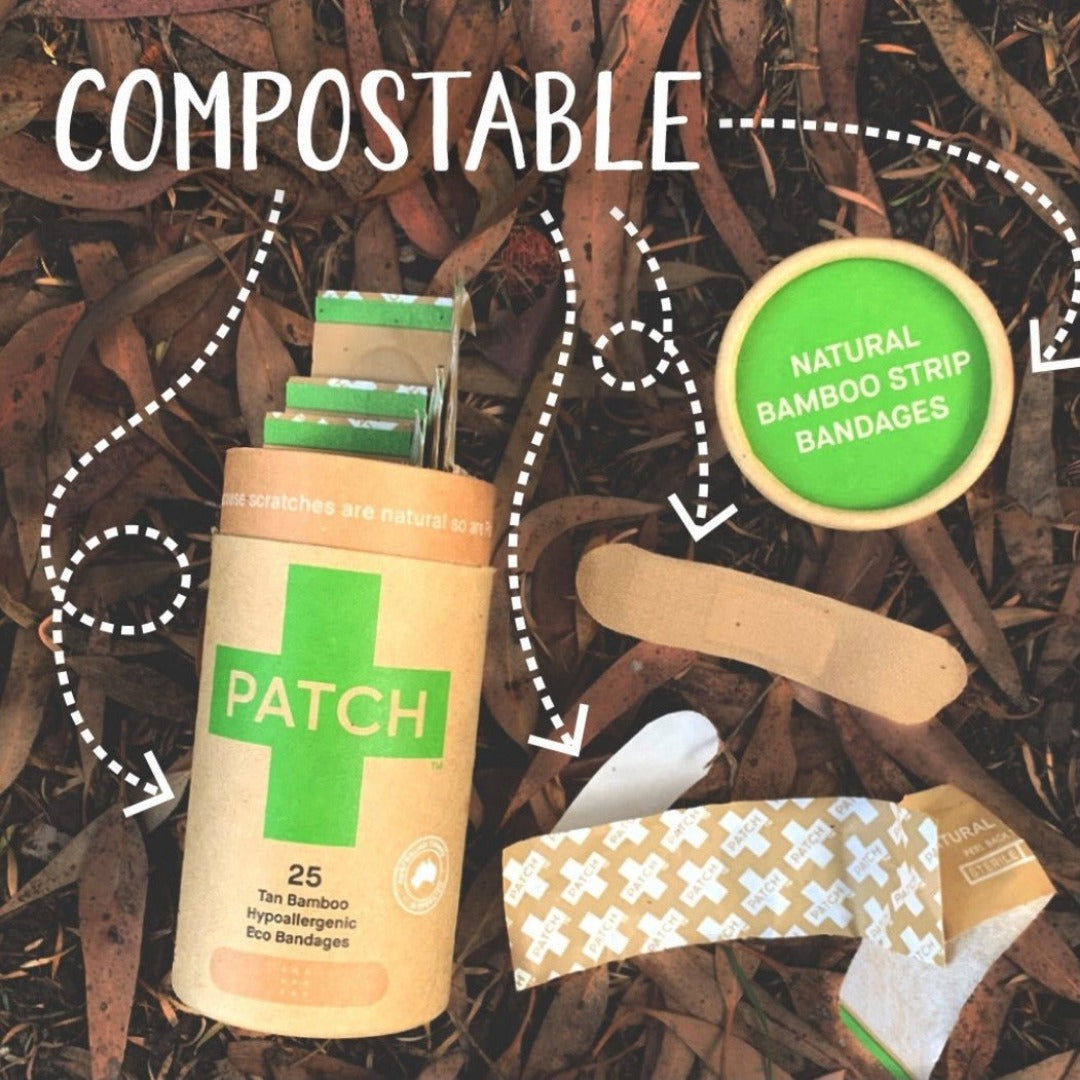 Patch Strips - Plastic free + Biodegradable