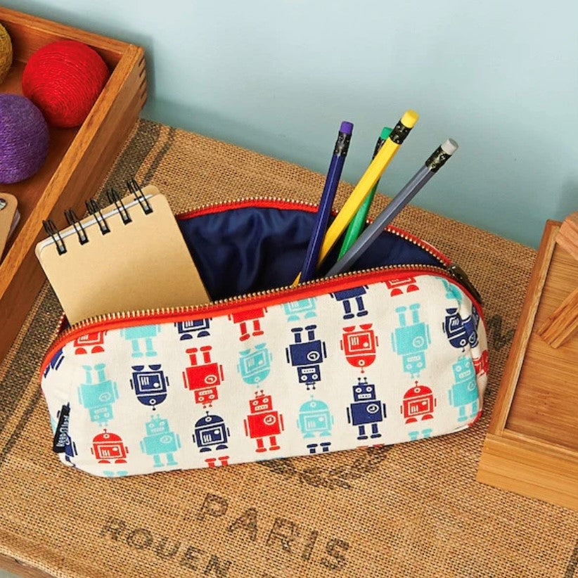 Make Up Bag/Pencil Case - GOTS Organic Cotton