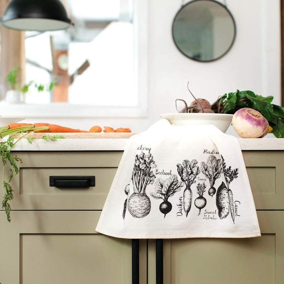 Dish Towel, GOTS Certified Organic Cotton